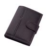 Giultieri SCN2038/PTL fekete bőr férfi kártyatartó és pénztárca