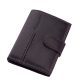 Giultieri SCN2038/PTL fekete bőr férfi kártyatartó és pénztárca
