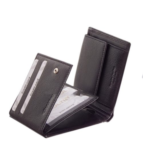 Giultieri SCN1021 fekete bőr férfi pénztárca