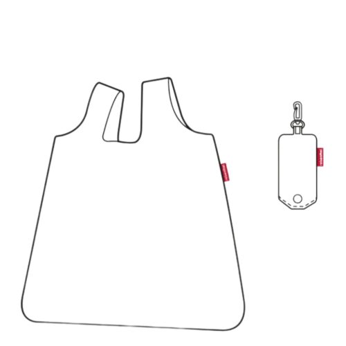 Reisenthel mini maxi shopper pocket banana cream bevásárlótáska