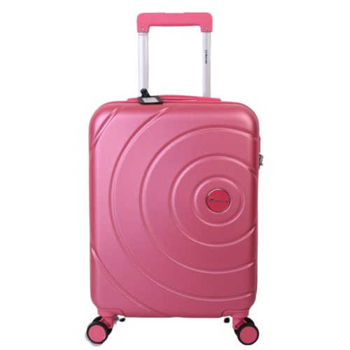 Benzi BZ5669 S pink 4 kerekű kabin méretű bőrönd