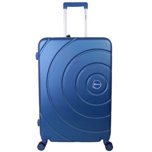 Benzi BZ5669 L kék 4 kerekű közepes méretű bőrönd
