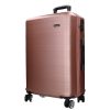 Benzi Bibione L rozé 4 kerekű nagy méretű bőrönd