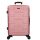 Benzi Milano L rozé 4 kerekű nagy méretű bőrönd