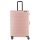 Travelite Sienna L rozé 4 kerekű nagy méretű bőrönd
