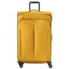 Travelite 80349-81 Croatia L curry 4 kerekű bővíthető nagy méretű bőrönd 