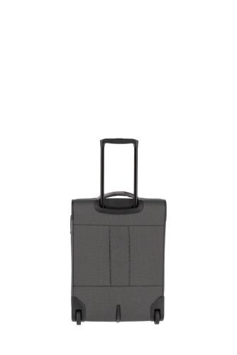 Travelite 92807-4 Viia S antrazit 2 kerekű bővíthető kabin méretű bőrönd 