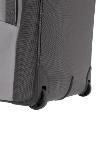 Travelite 92807-4 Viia S antrazit 2 kerekű bővíthető kabin méretű bőrönd 