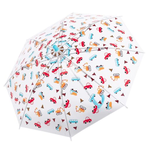 Derby Sky transparent 72654 kék autós esernyő