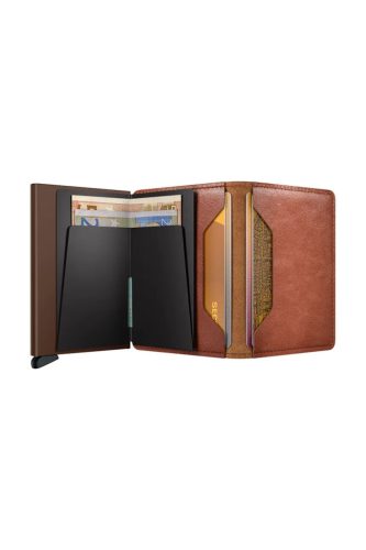 Secrid Slimwallet vintage cognac-brown automata kártyatartó 