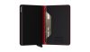 Secrid Slimwallet fuel black red automata kártyatartó 