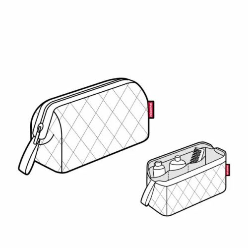 Reisenthel WC7059 travelcosmetic rhombus black női neszesszer 