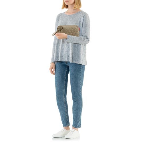 Reisenthel WC5046 travelcosmetic rhombus olive kozmetikai táska