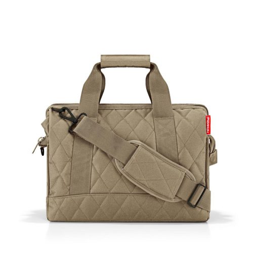 Reisenthel Allrounder M zöld steppelt utazótáska rhombus olive MS5046 