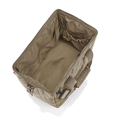 Reisenthel Allrounder M zöld steppelt utazótáska rhombus olive MS5046 