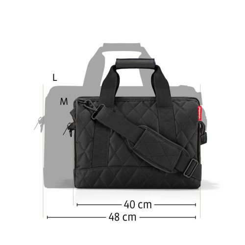 Reisenthel Allrounder M zöld steppelt utazótáska rhombus olive MS5046 