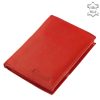 La Scala DK-01 piros bőr női pénztárca 