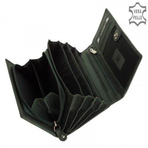 La Scala LSH100 zöld női pénztárca