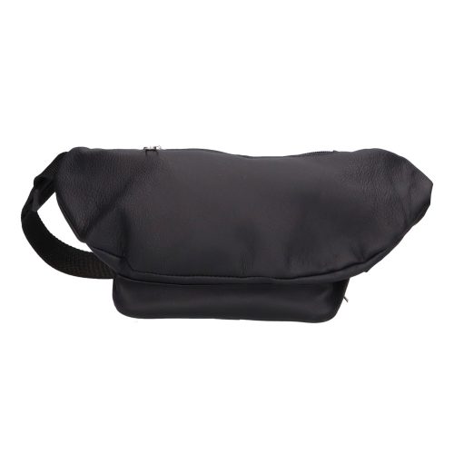 0118-0042 fekete bőr övtáska