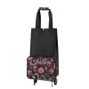 Reisenthel HK7064 foldabletrolley paisley black gurulós táska 