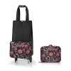 Reisenthel HK7064 foldabletrolley paisley black gurulós táska 