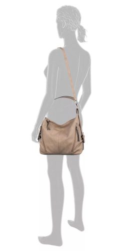 Tom Tailor Caia Hobo drapp táska 28018-21