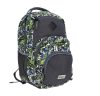 Rucksack 23R105BR-02 szürke-zöld mintás hátizsák