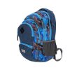 Rucksack 23R107R-03 kék mintás hátizsák