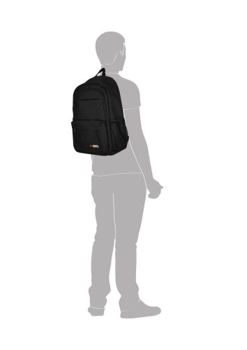 Enico Benetti Hamburg fekete hátizsák 62144 001