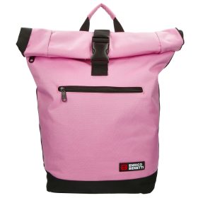 Enrico Benetti Amsterdam pink rollup laptoptartós hátizsák 14" 54684 009