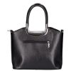 Karen rostbőr táska 9251 bis fekete lakk