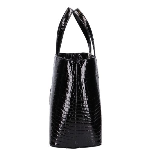 Chiara M 876 fekete lakk kroko táska