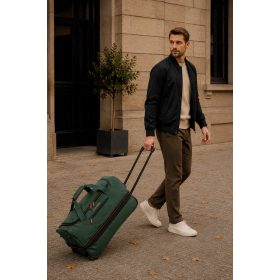   Travelite 96275-86 Basics S zöld 55 cm gurulós utazótáska 