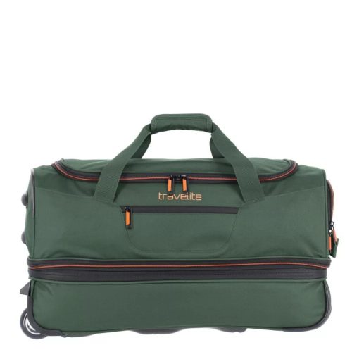 Travelite 96275-86 Basics S zöld 55 cm gurulós utazótáska 