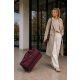 Travelite 96275-70 Basics S bordó 55 cm gurulós utazótáska 