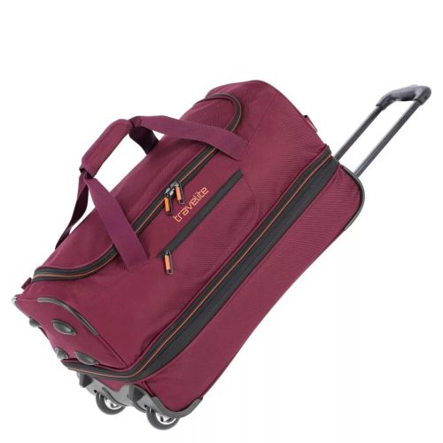 Travelite 96275-70 Basics S bordó 55 cm gurulós utazótáska 