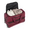 Travelite 96275-70 Basics S bordó 55 cm gurulós utazótáska 