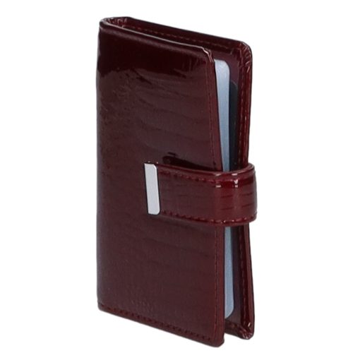 Jennifer Jones 5244 bordó bőr női kártyatartó