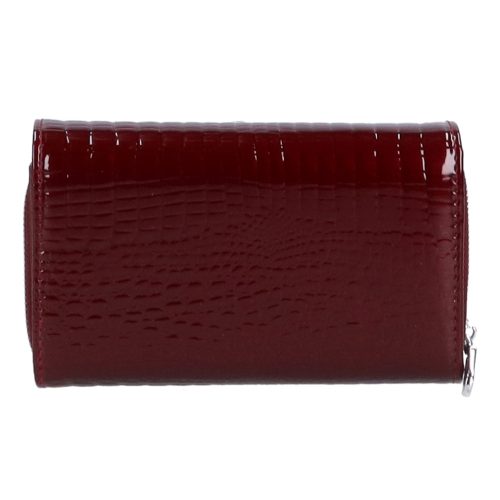 Jennifer Jones 5261-2 bordó lakk bőr pénztárca