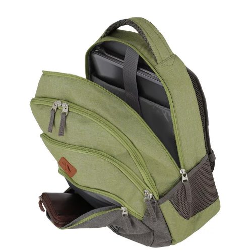 Travelite 96308-80 Basics  Melange zöld hátizsák