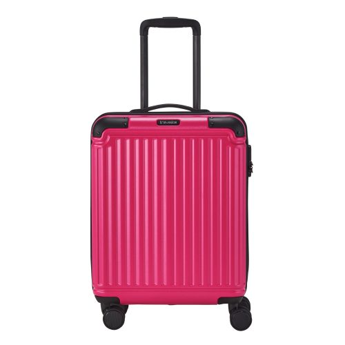 Travelite Cruise S pink 4 kerekű kabin méretű bőrönd 