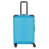 Travelite Cruise M türkizkék 4 kerekű közepes méretű bőrönd 