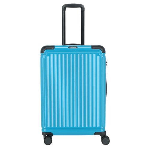 Travelite Cruise M türkizkék 4 kerekű közepes méretű bőrönd 