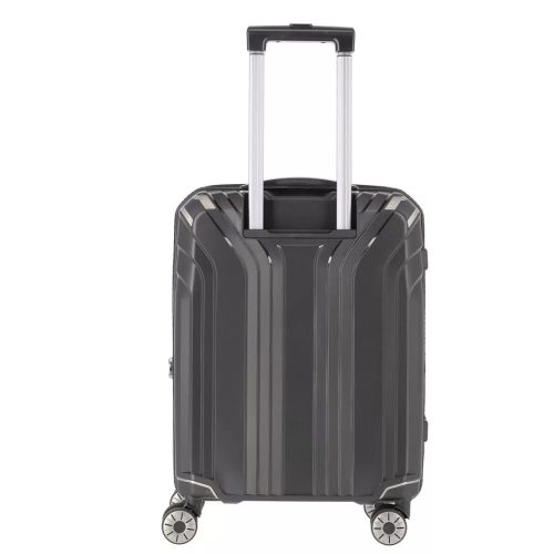 Travelite Elvaa S fekete kabin méretű prémium bőrönd