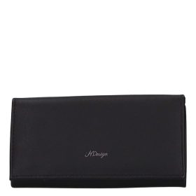 NDesign 1102-338 fekete pénztárca