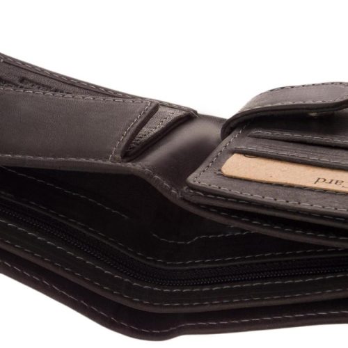 Green Deed ADL102/T fekete bőr férfi pénztárca