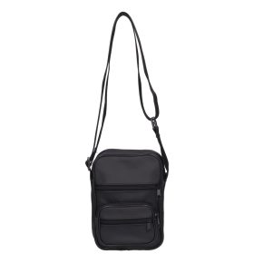 Férfi 0114-0130 fekete bőr táska