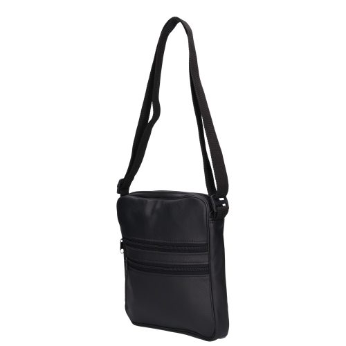 Férfi 0114-0131 fekete bőr táska