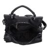 Karen D 408 fekete lakk steppelt hátizsák 