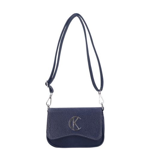 Karen 1640 kék velúr táska